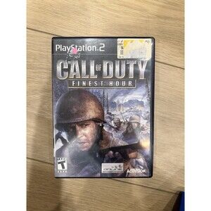 Call of Duty: Finest Hour  - Playstation 2 PS2 Game - Tested